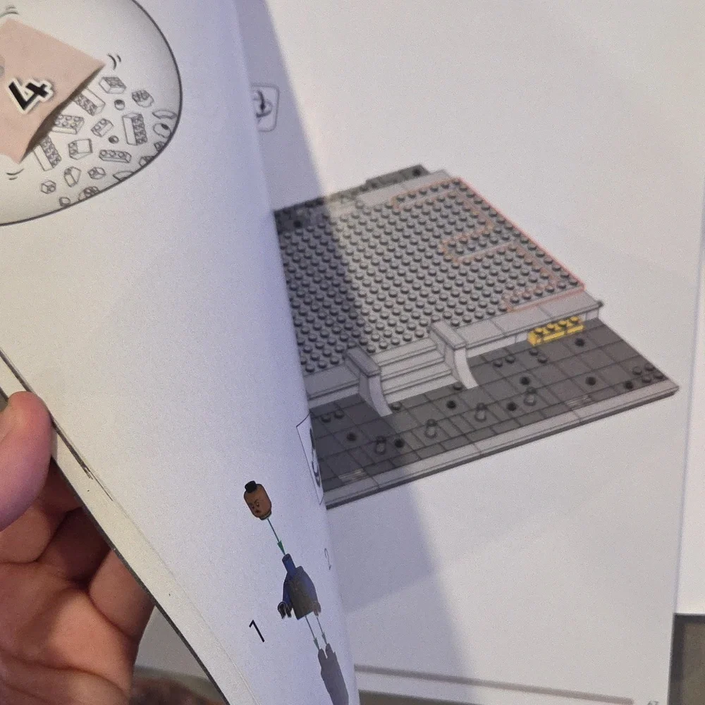 Lego Avengers Tower Instruction Booklets - Blue White - Picture 2 of 4